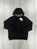 Burberry Men’s Black Zip-up Hoodie