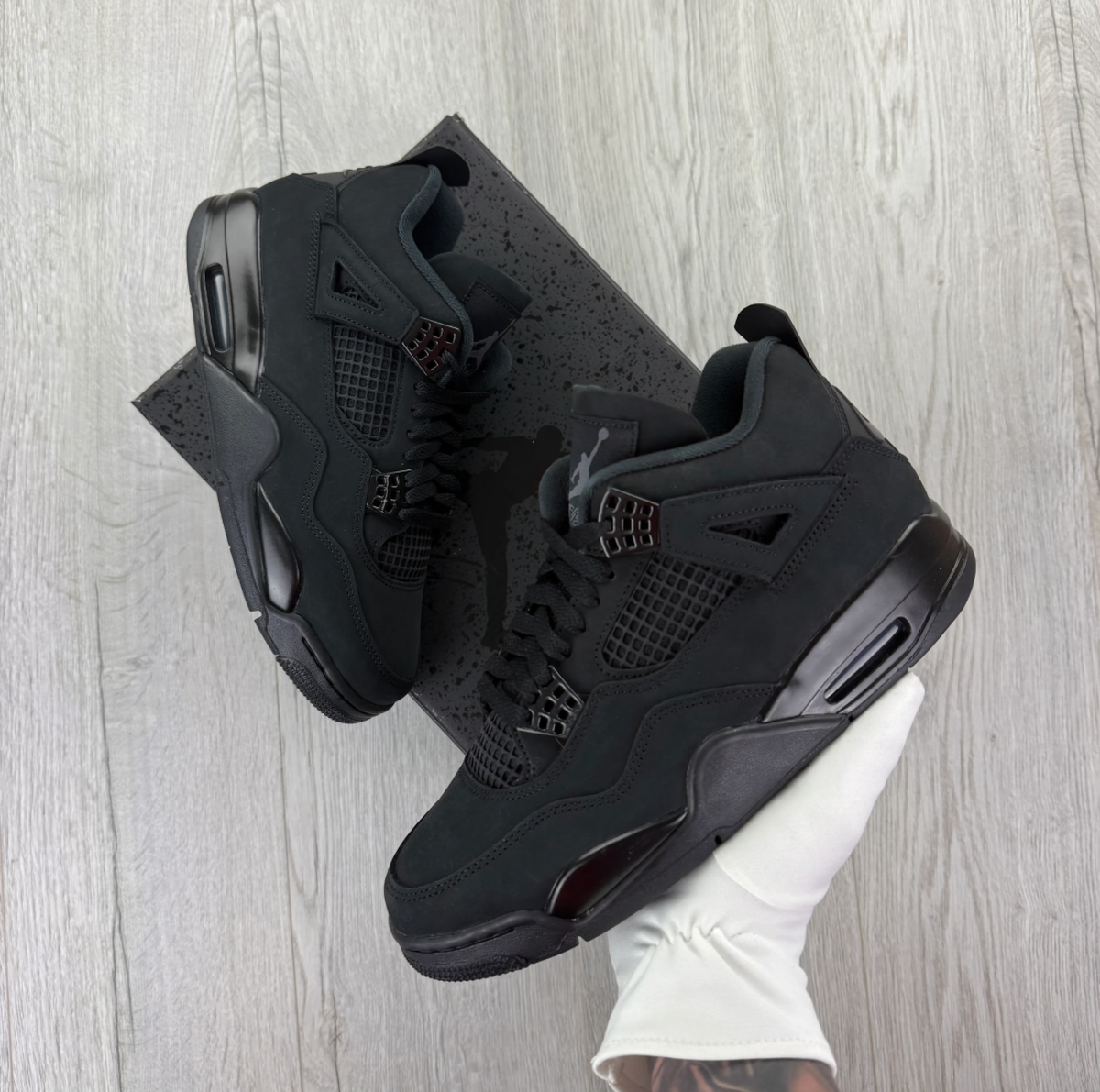 Jordan 4 Retro Men’s ‘Black Cat’ Trainers (2025)