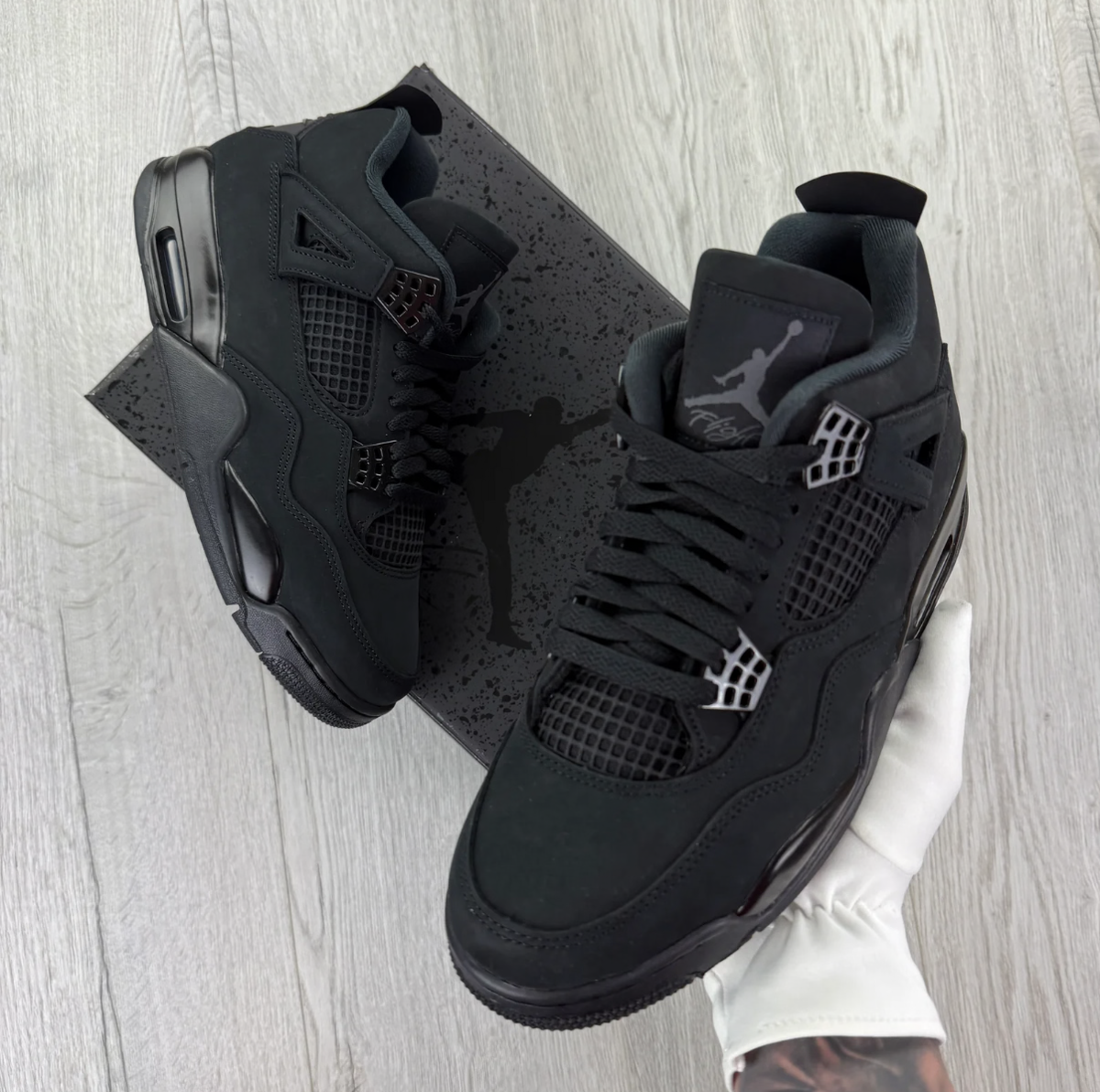 Jordan 4 Retro Men’s ‘Black Cat’ Trainers (2025)