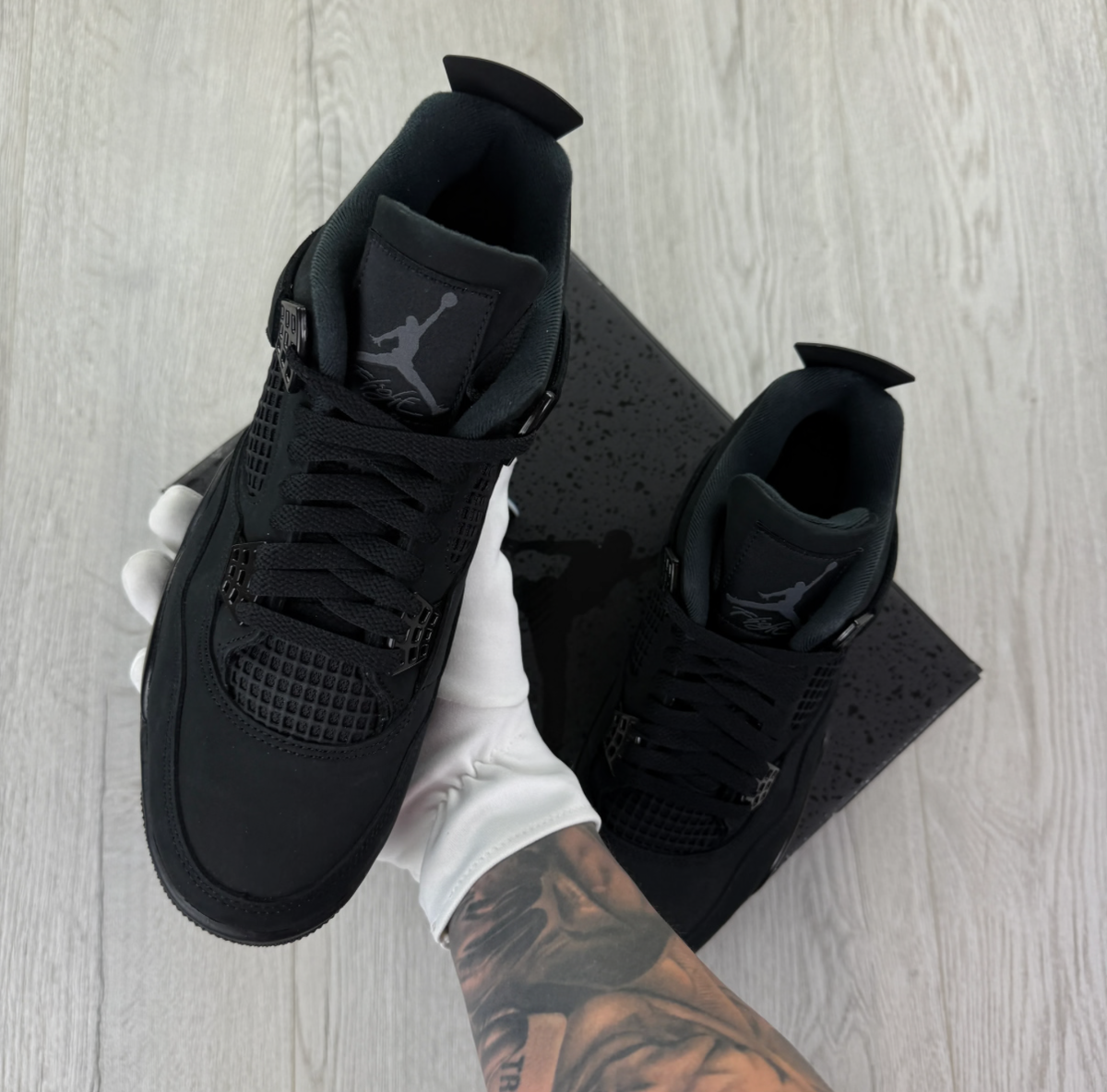 Jordan 4 Retro Men’s ‘Black Cat’ Trainers (2025)