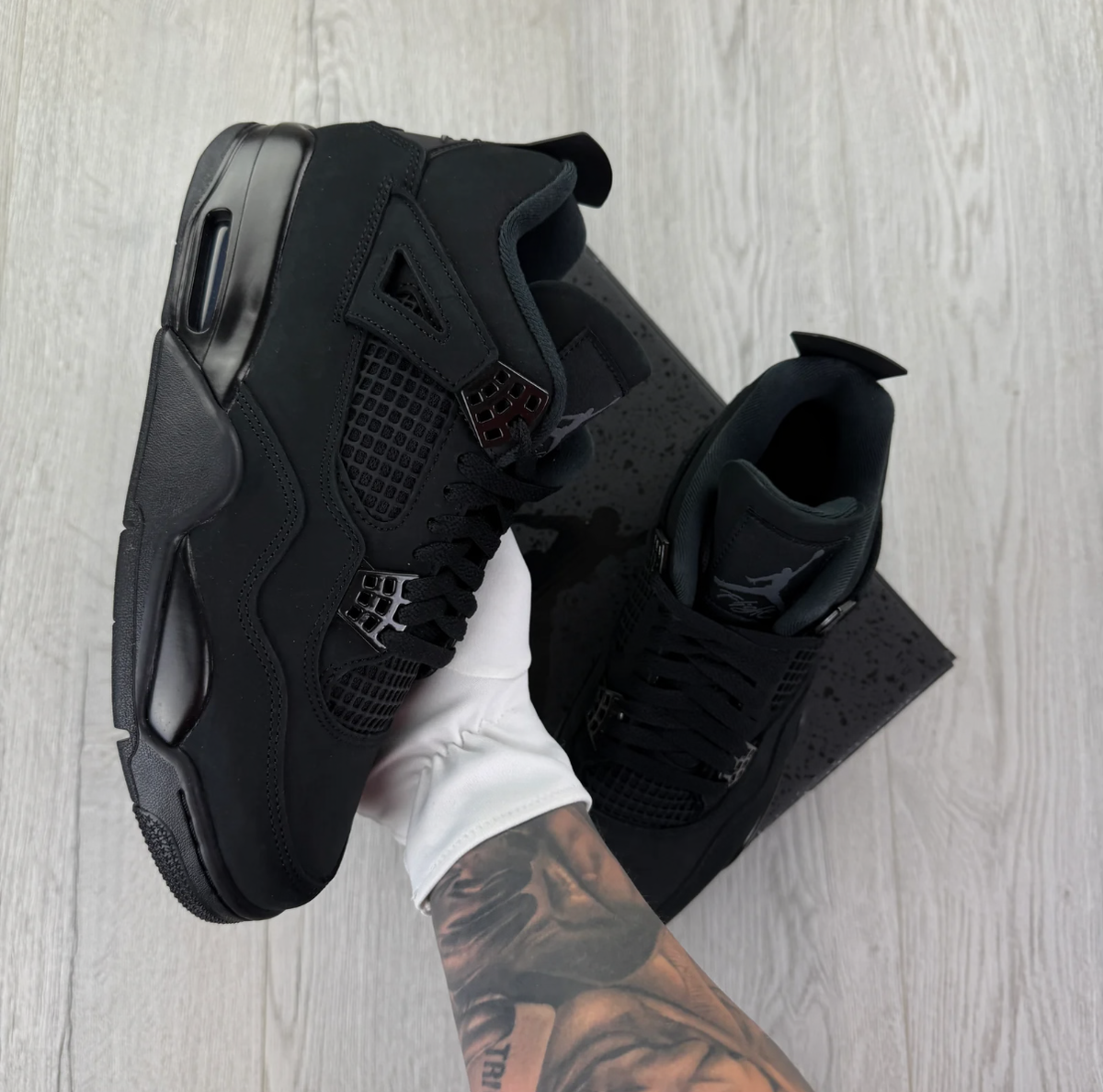 Jordan 4 Retro Men’s ‘Black Cat’ Trainers (2025)