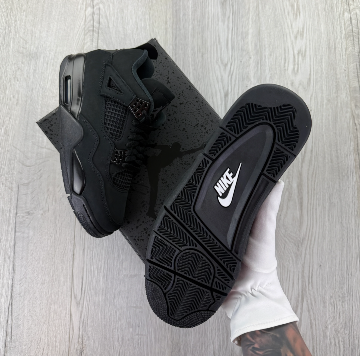 Jordan 4 Retro Men’s ‘Black Cat’ Trainers (2025)